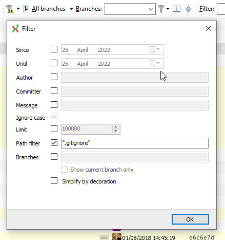 vNext "View History" UX bad? · gitextensions gitextensions · Discussion ...
