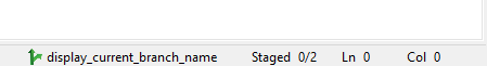 Commit Form: Display current branch name by pmiossec · Pull Request ...