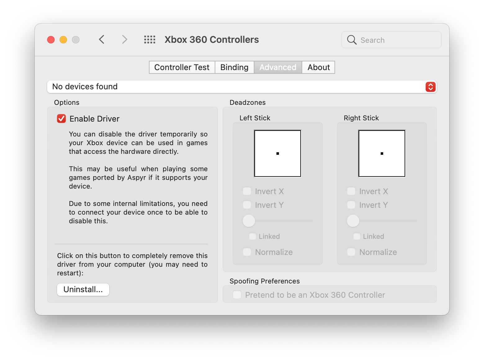Guitar Hero XBOX 360 controller doesn't get recognised · Issue 1197