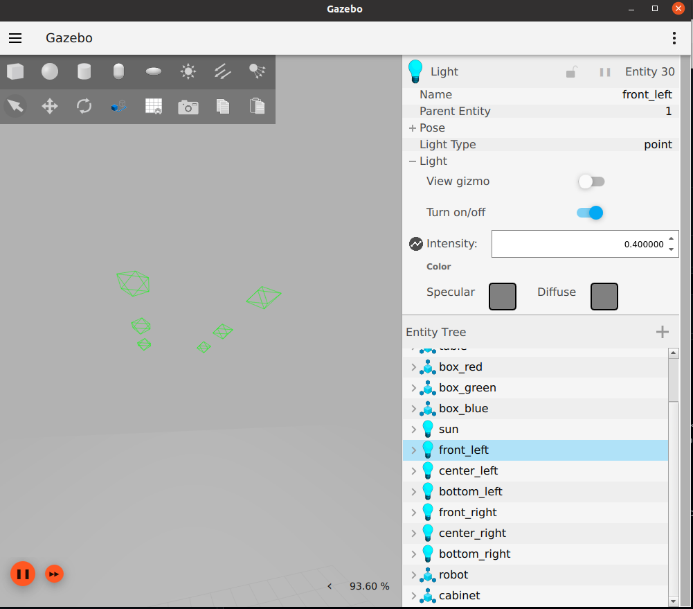 Light visuals do not honor SDF ` ` tag value at startup with `ogre ...