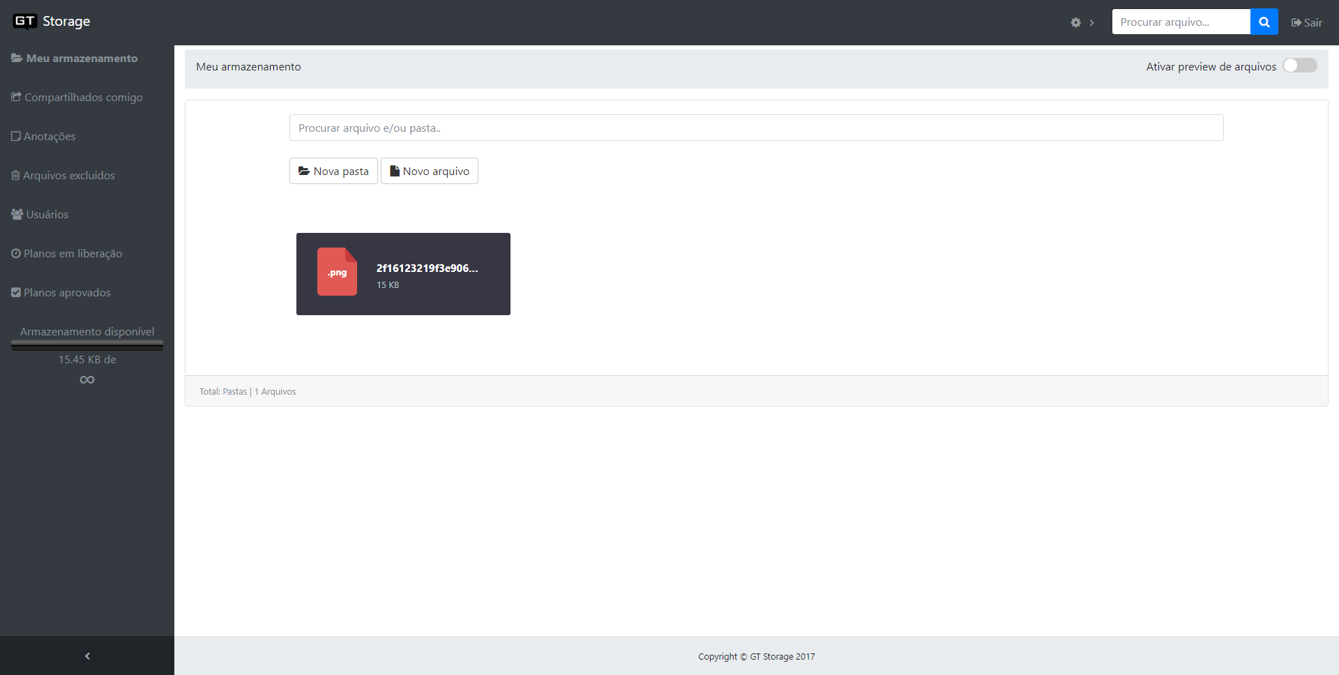 GitHub - TiagoCunhaDeveloper/storage: Sistema de gerenciamento de ...