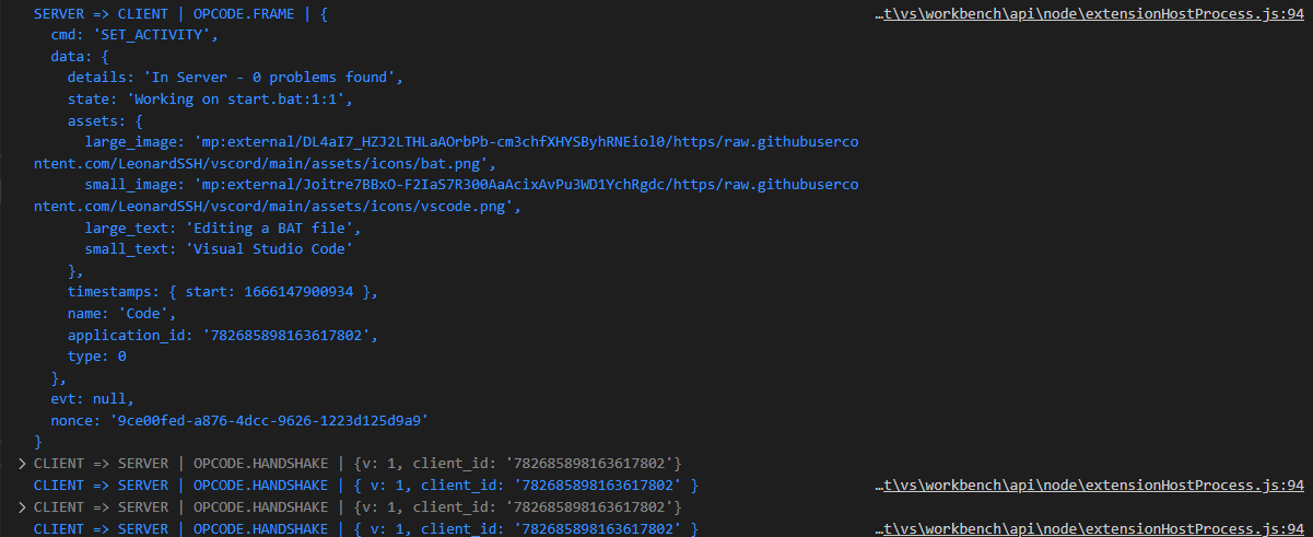 Not connecting to Discord · Issue #100 · leonardssh/vscord · GitHub