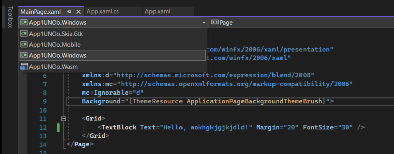 Support for Visual Studio 2022 17.3 .NET 6 Mobile · unoplatform uno ...