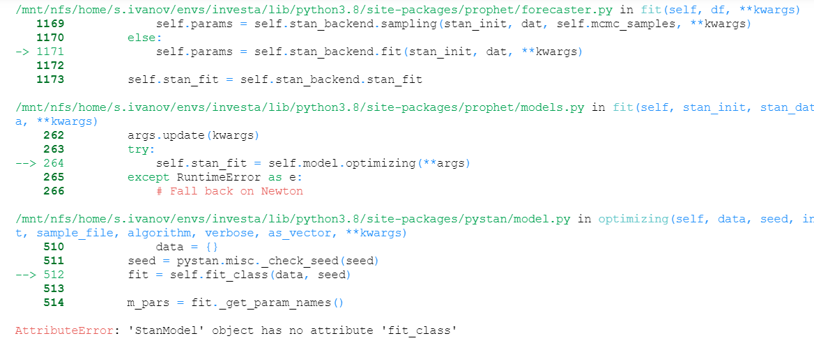 AttributeError: 'StanModel' object has no attribute 'fit_class' · Issue ...