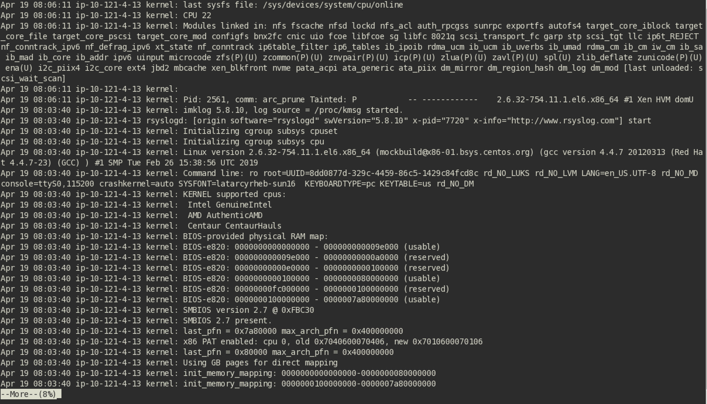 ZFS crash with Kernal General Pretction Fault · Issue 10258 · openzfs