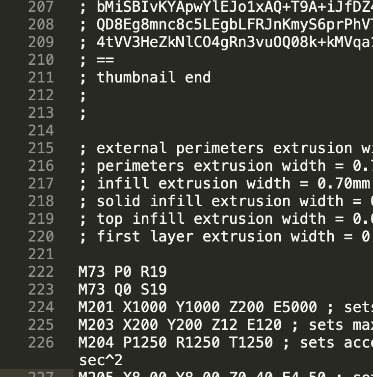 line numbers are wrong · Issue #5611 · prusa3d/PrusaSlicer · GitHub