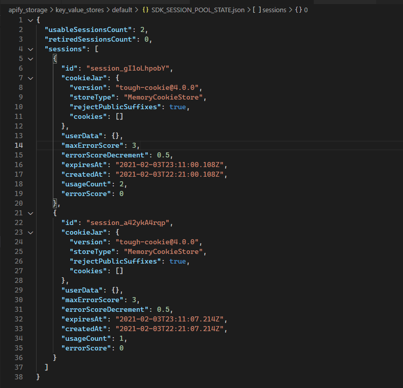 Mismatch format for cookies between Puppeteer and sessionPool · Issue
