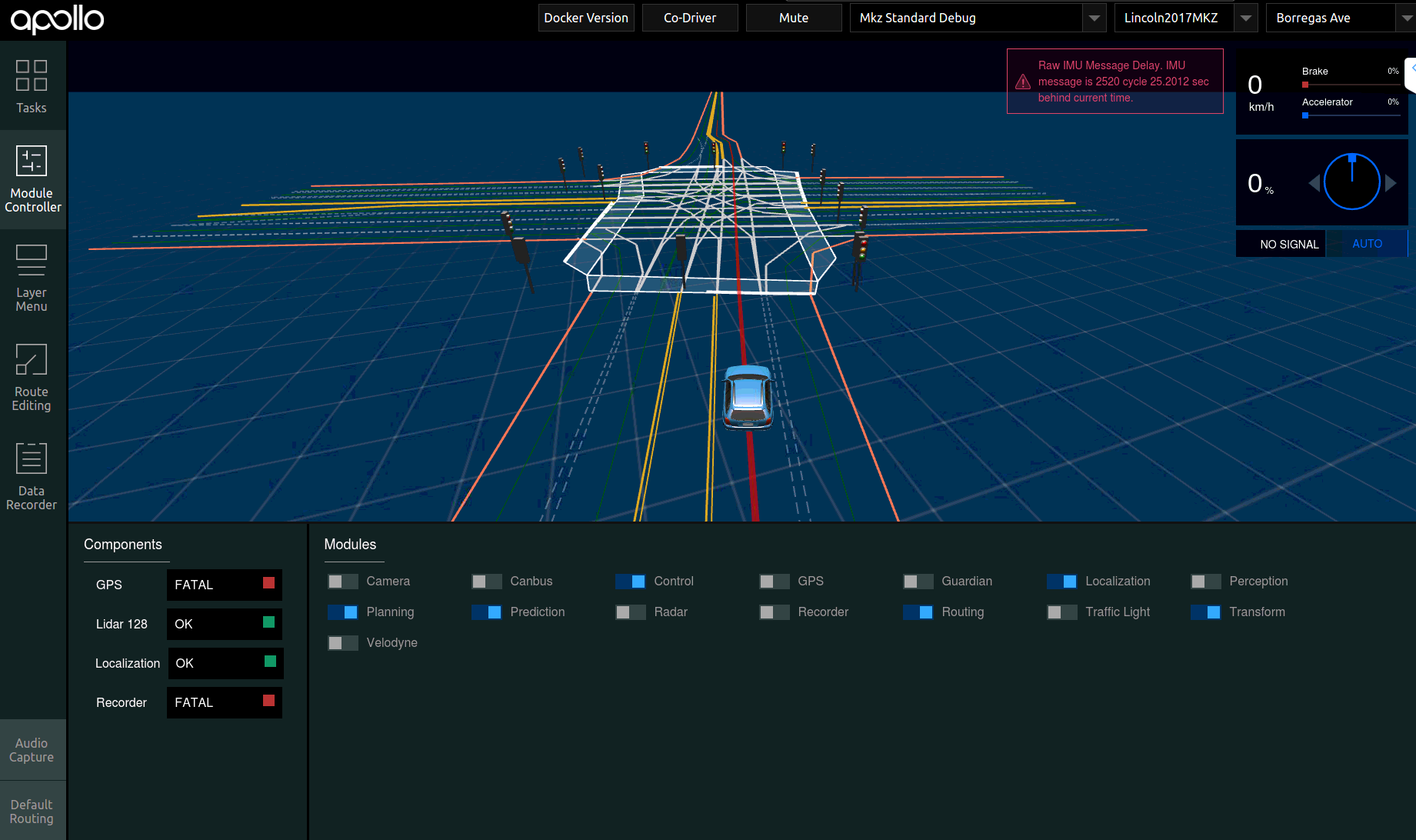 Dreamview Routing