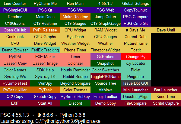 'Control Panel' for all of my Python Apps? : r/learnpython