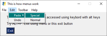 Best module to create a simple menu GUI : r/Python