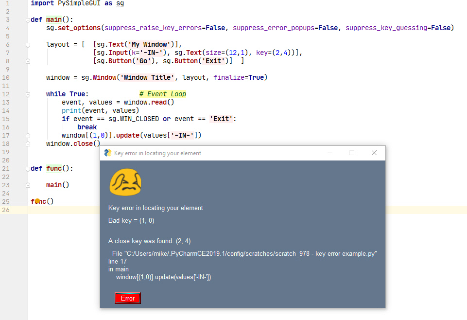 Python - Chess Board - For loop does not go over all keys in a