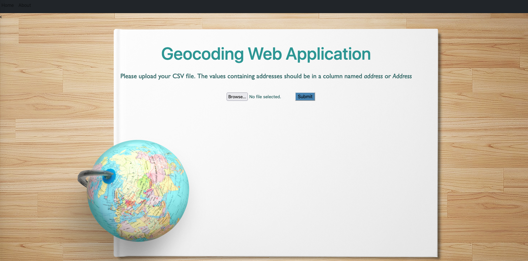GitHub - PythonButcher/GeoCodingApp: A web application designed to ...