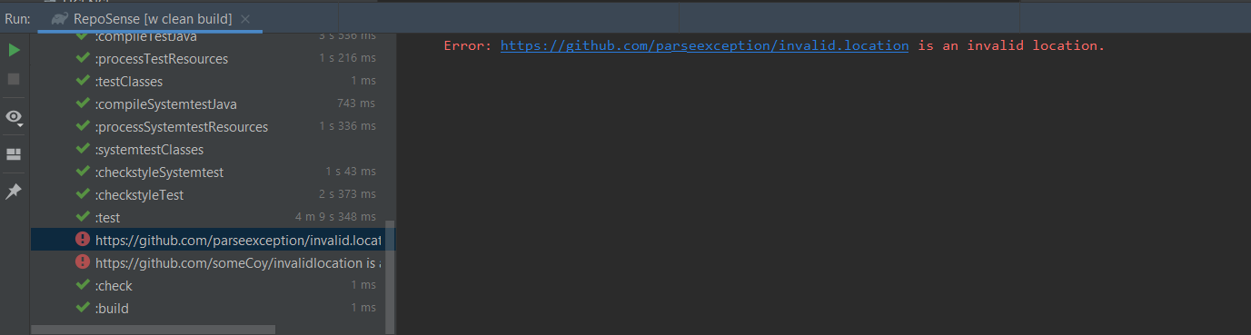 Build Failure when setting up project · Issue #1133 · reposense ...