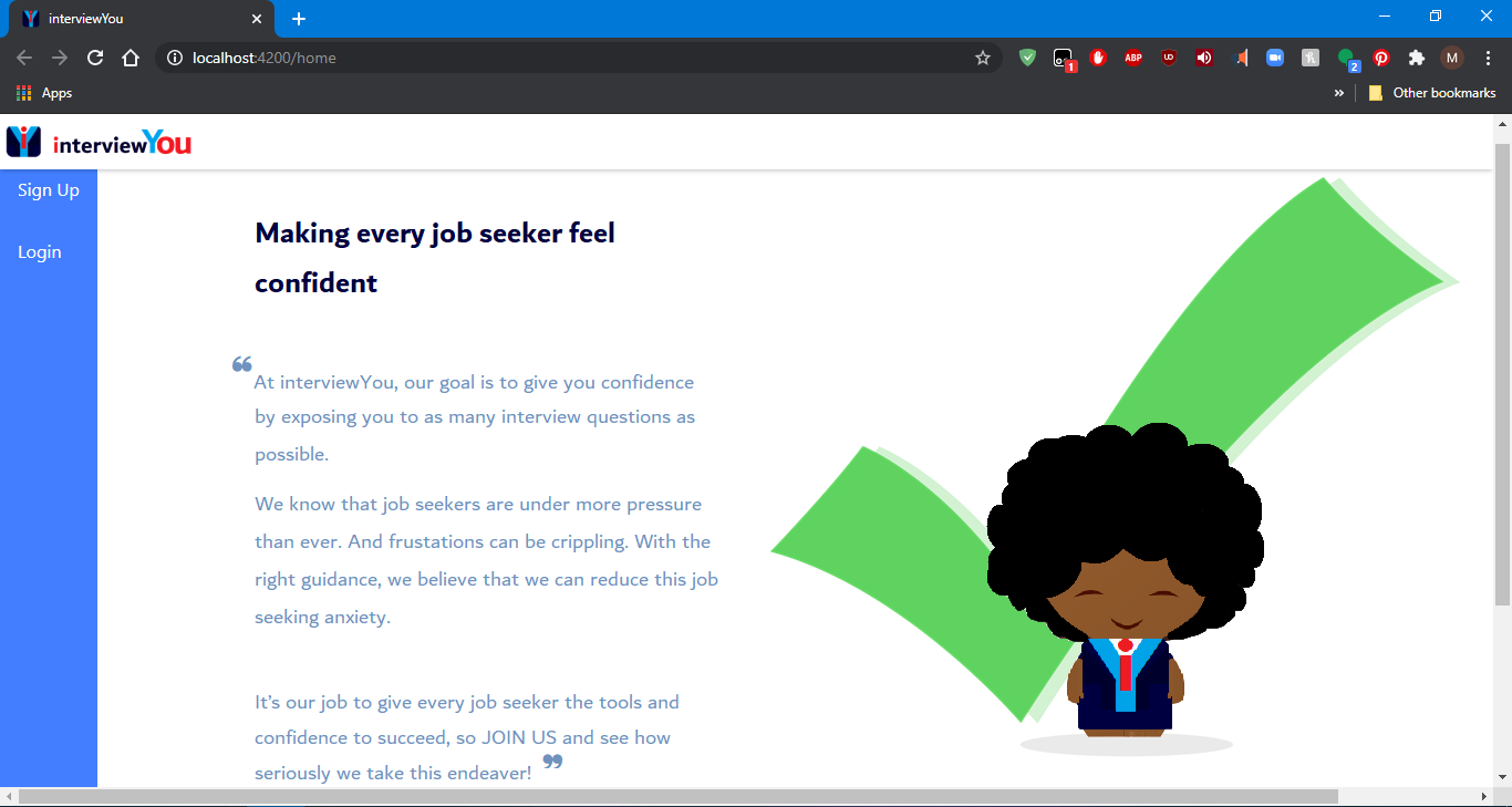 GitHub - sabinamoira/interviewYou-Frontend: InterviewYou is a web ...
