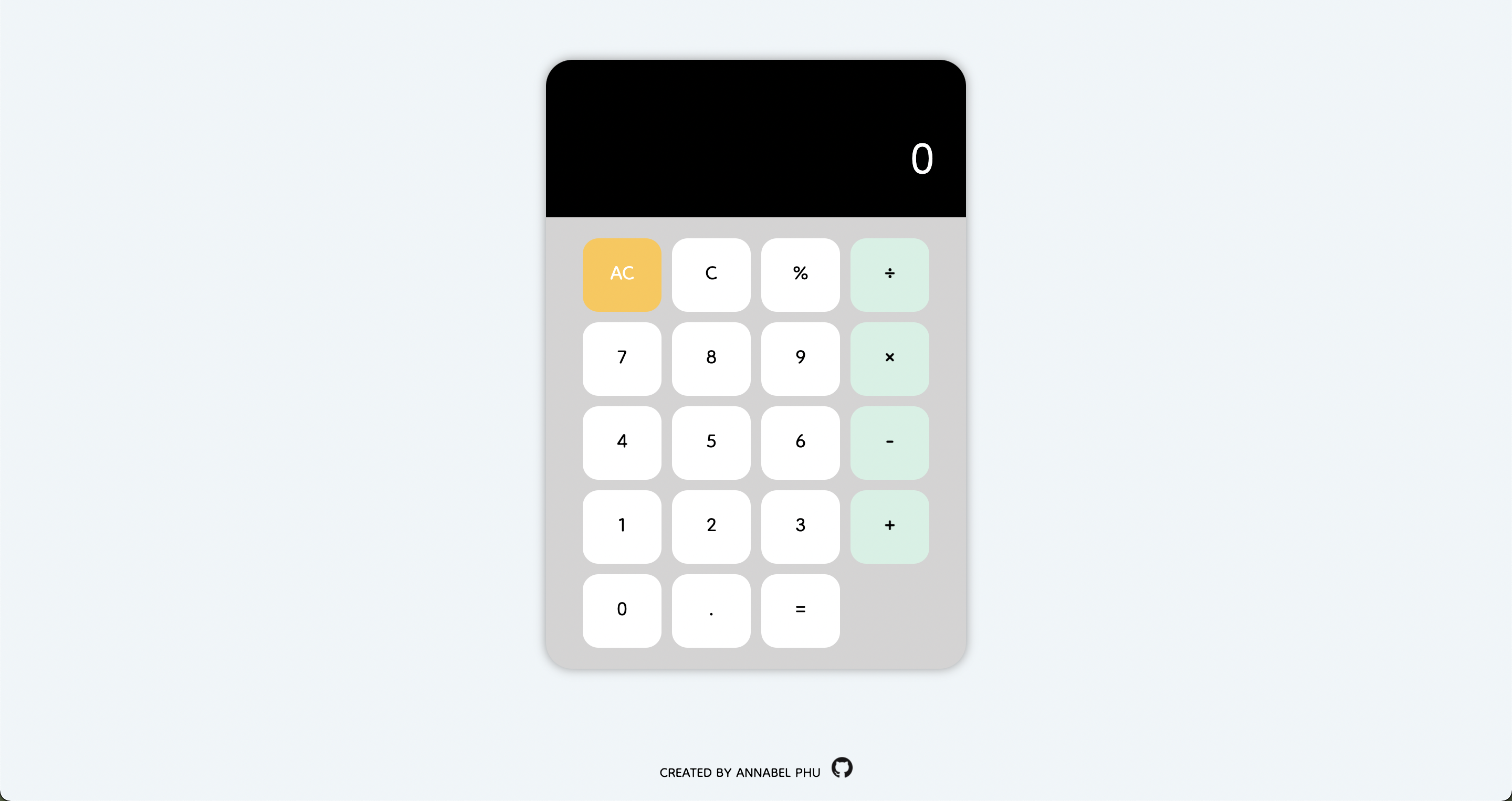 GitHub - a-phu/calculator: Fully functional simple calculator app ...