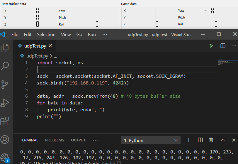 How are the UDP 'messages' composed? · Issue #1203 · opentrack ...
