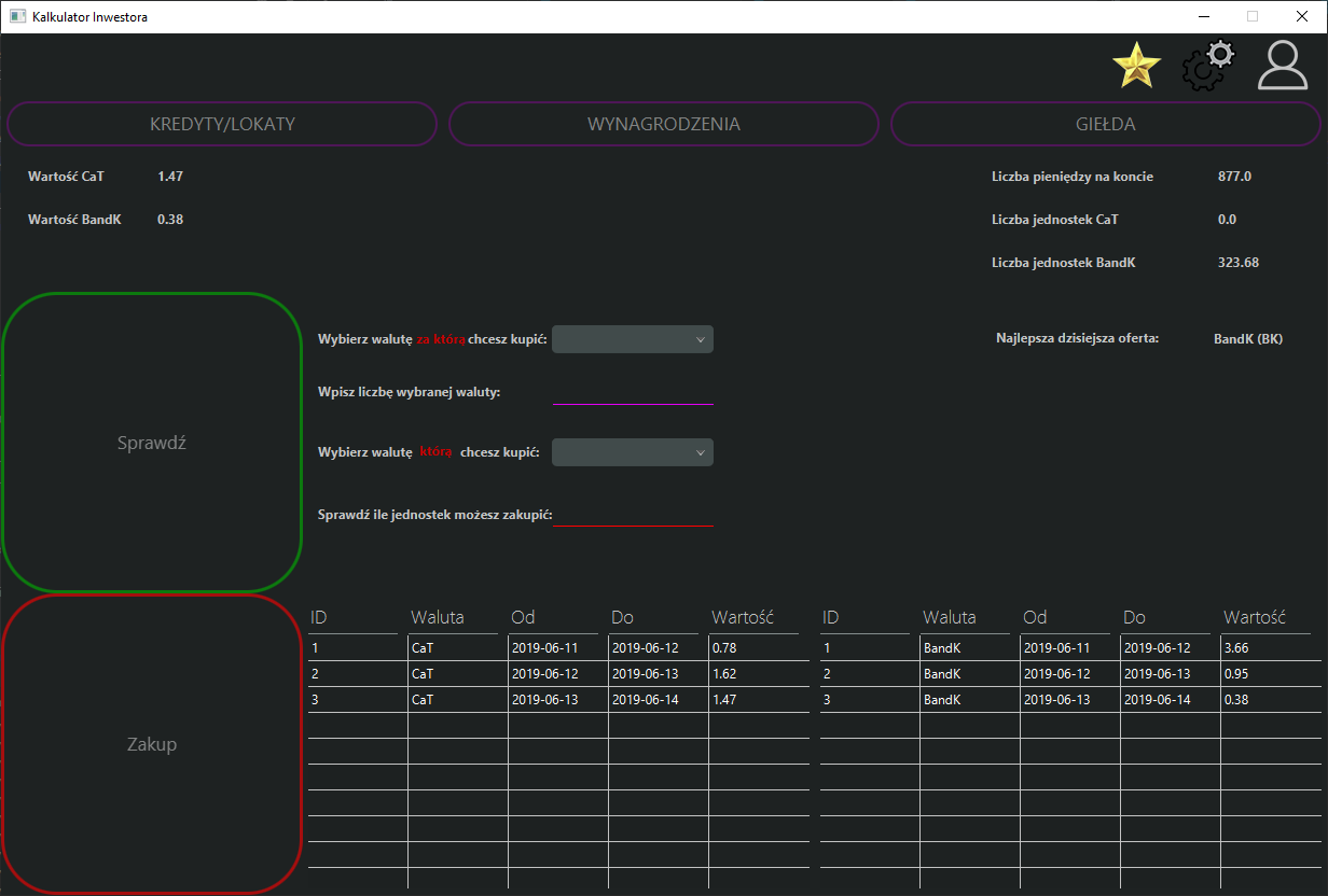 GitHub - BartekCK/InvestmentCalculator: Project was made for fun but ...
