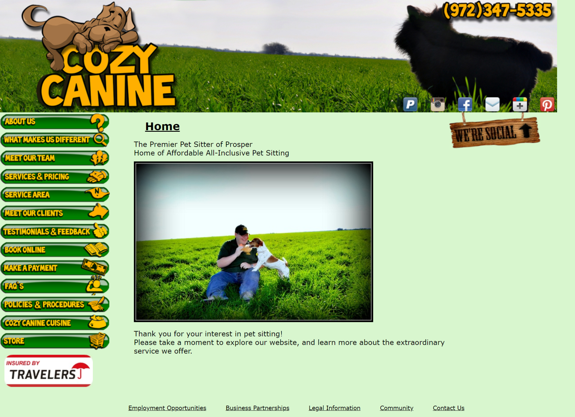 GitHub - jt227b/Canine: Pet sitting & dog walking service