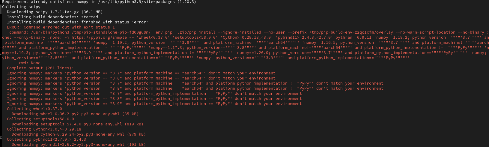 Error while installing scipy · Issue #8489 · docker/compose · GitHub