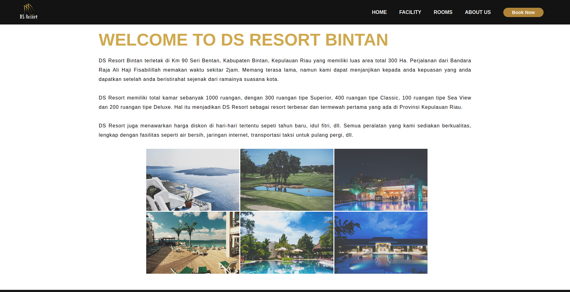 GitHub - dimasnugroho673/Hotel-and-Resort-Information-Website: Ini ...