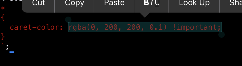 Be able to customize cursor shape · Issue #210 · holzschu/a-shell · GitHub
