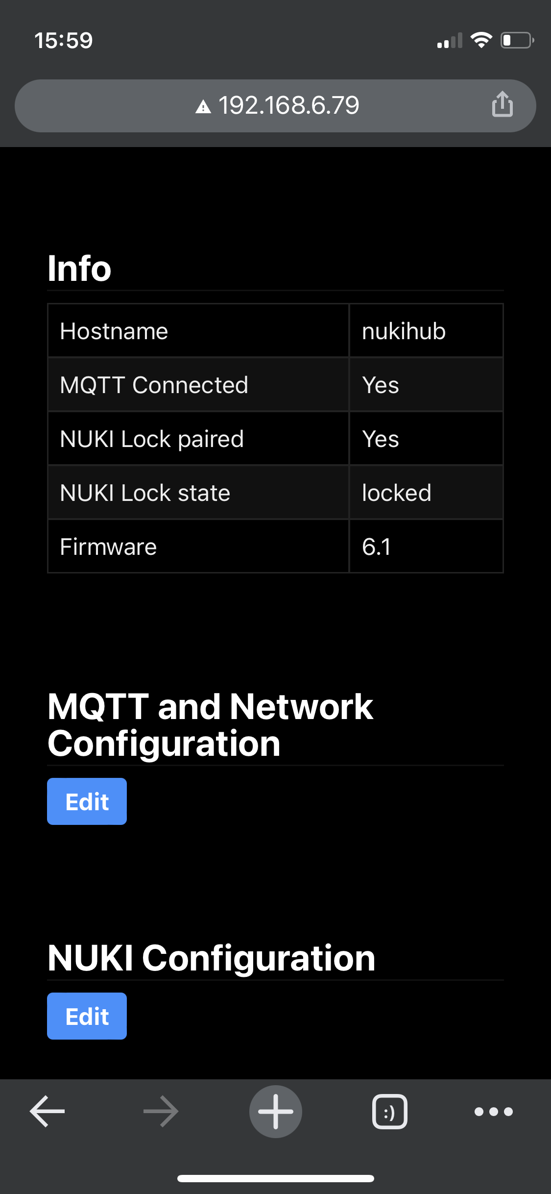 2 nuki smart lock in the same house · Issue #54 · technyon/nuki_hub ...