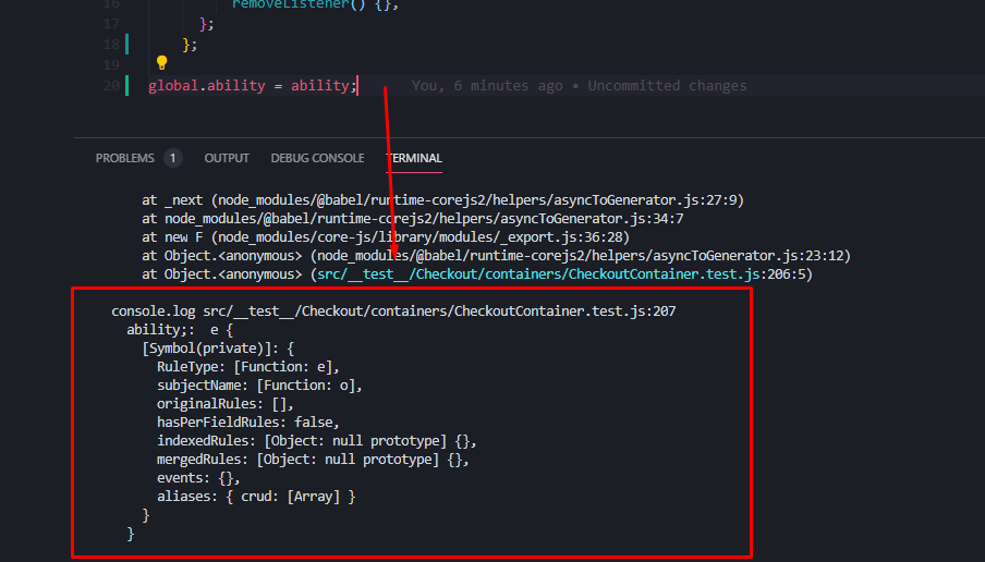 "TypeError: Cannot read property 'can' of undefined" testing in React ...