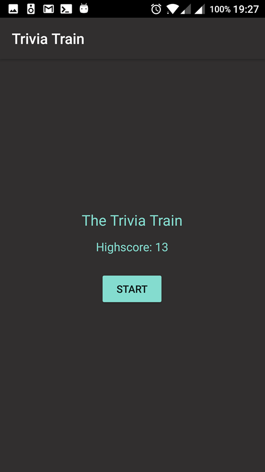 GitHub joeyshi12/triviatrain A mobile trivia game app for Android