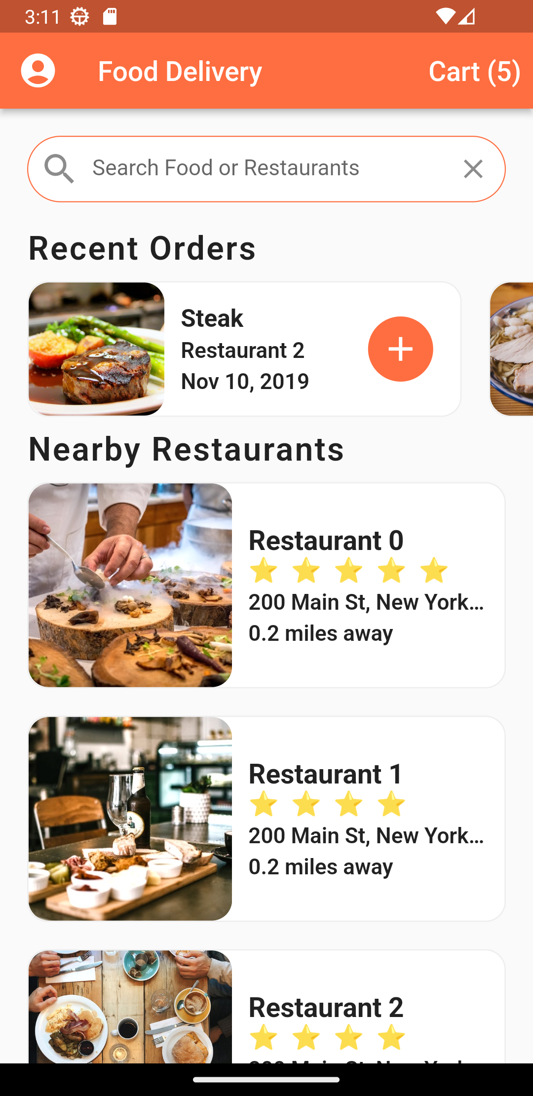 GitHub - ahmadjz/Food-Delivery-UI