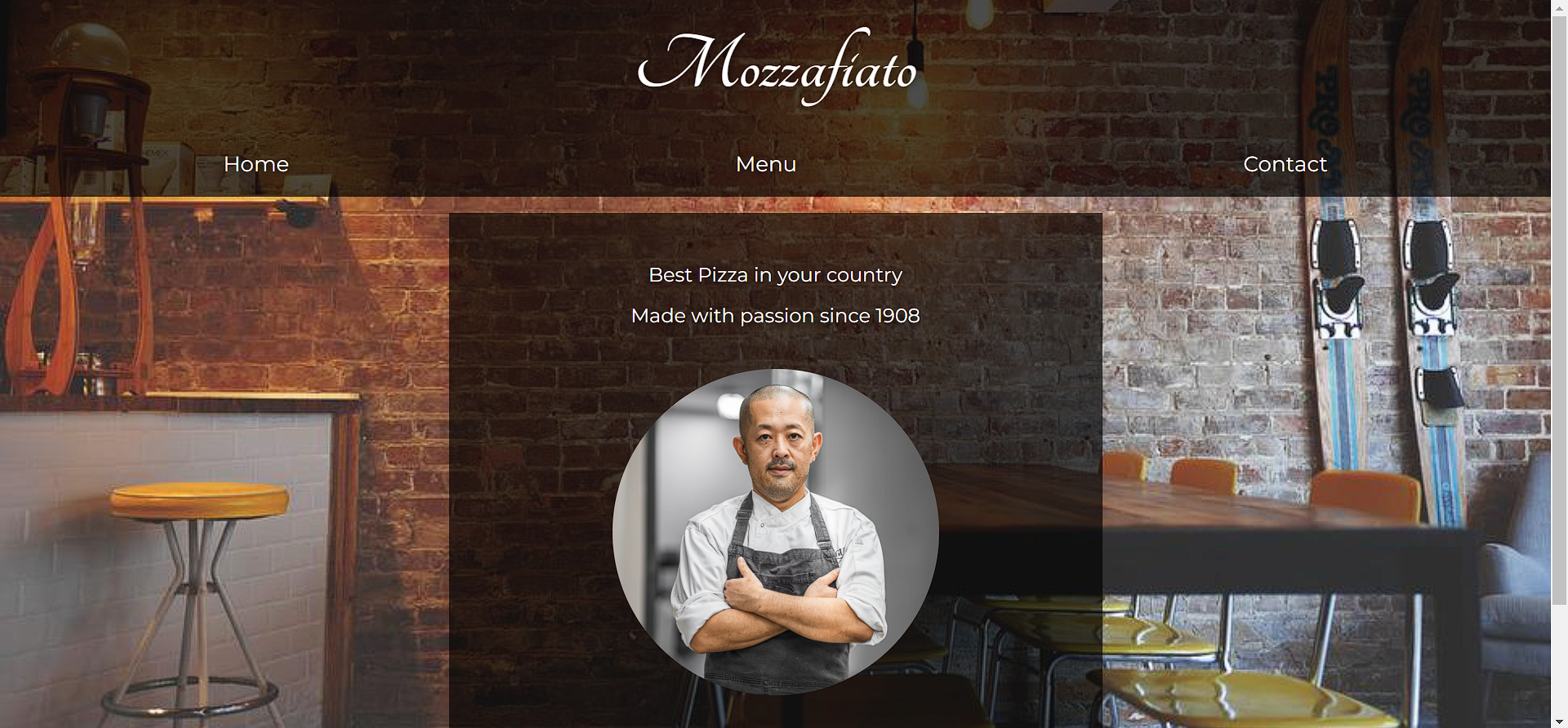 GitHub - abh1sh3kk/restaurant-page: Dynamically rendered restaurant ...