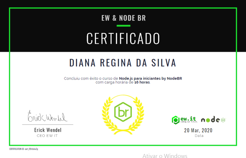 certificado