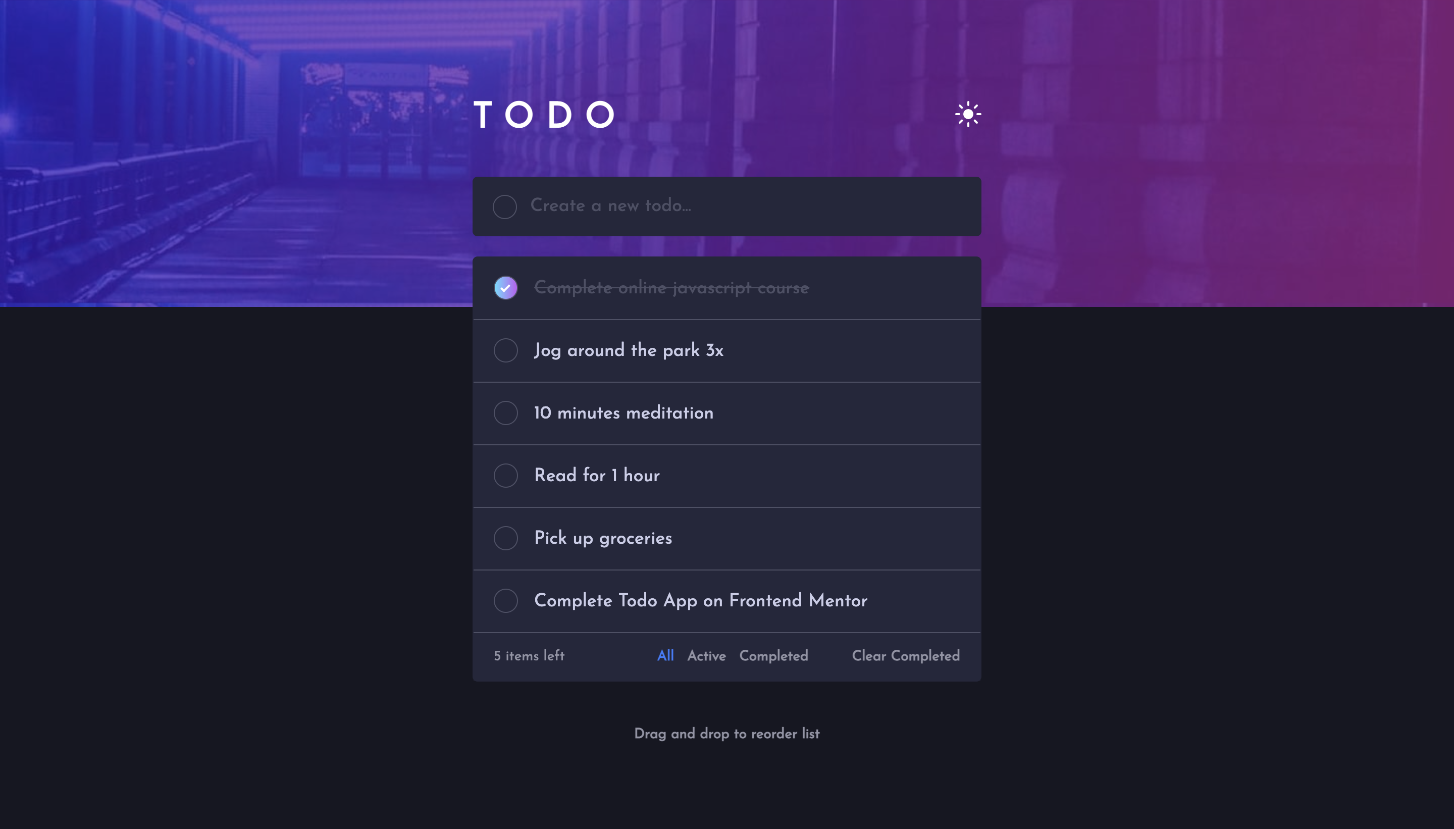 GitHub - lawrecks/to-do-javascript: A to-do front end application built ...