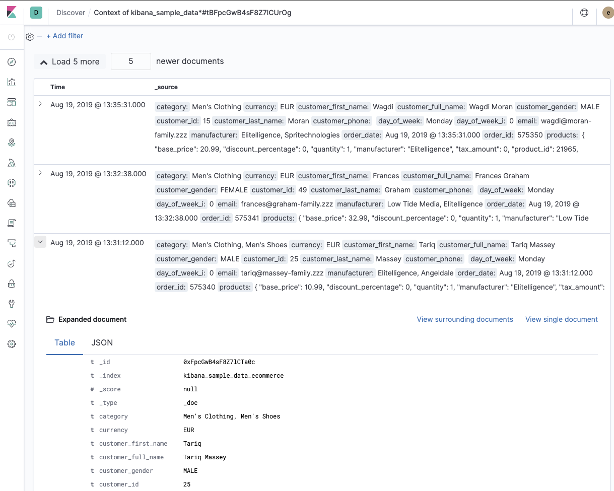 Redesign DocViewer table layout · Issue #43577 · elastic/kibana · GitHub