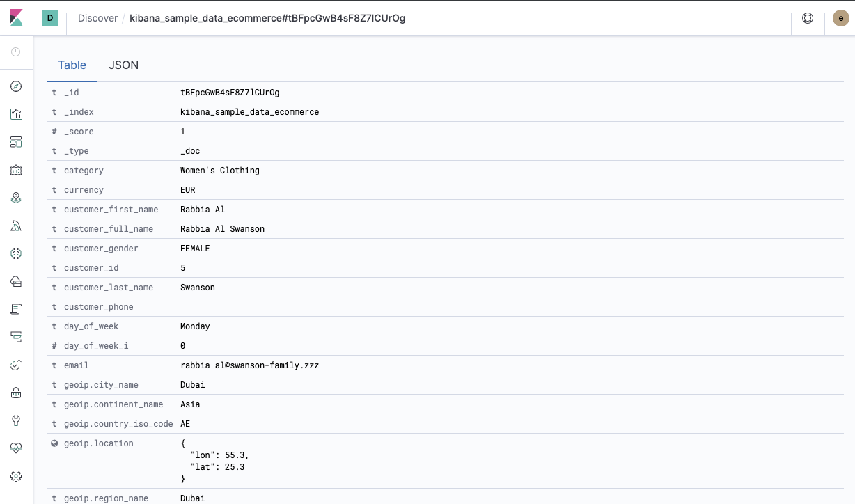 Redesign DocViewer table layout · Issue #43577 · elastic/kibana · GitHub