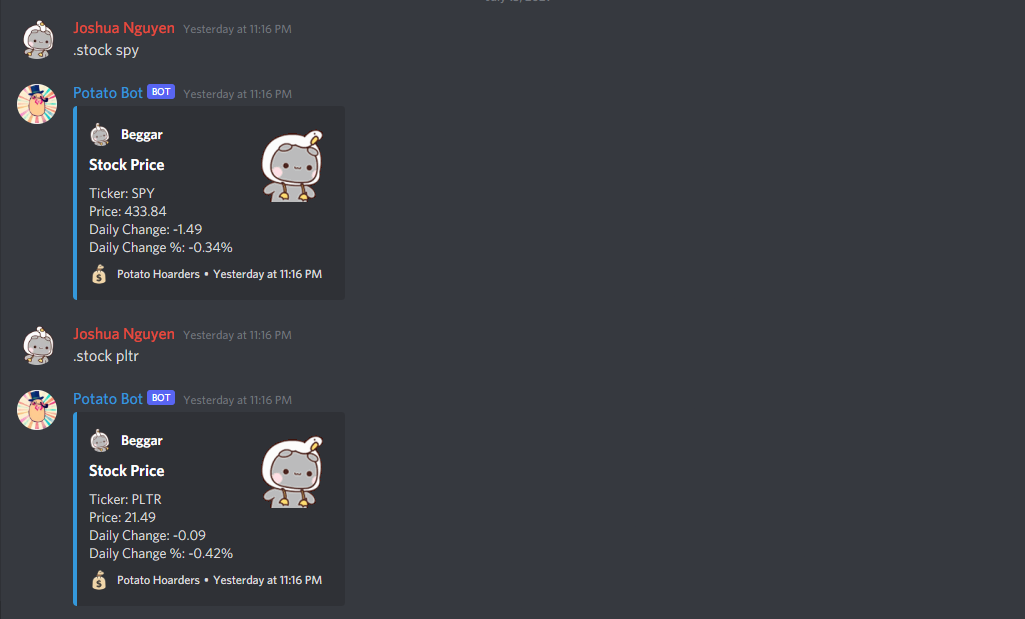 GitHub jqn1999/DiscordTradingBot Allows users to paper trade
