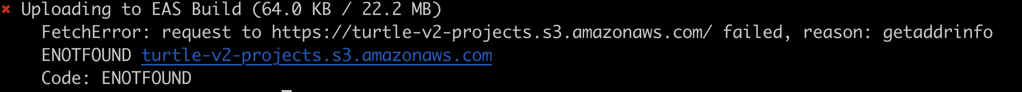 error to upload build · Issue #1268 · expo/eas-cli · GitHub