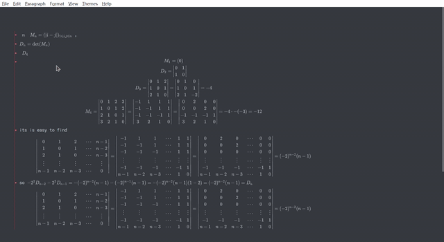 Issue with changing list type when there is a math block in it. · Issue ...