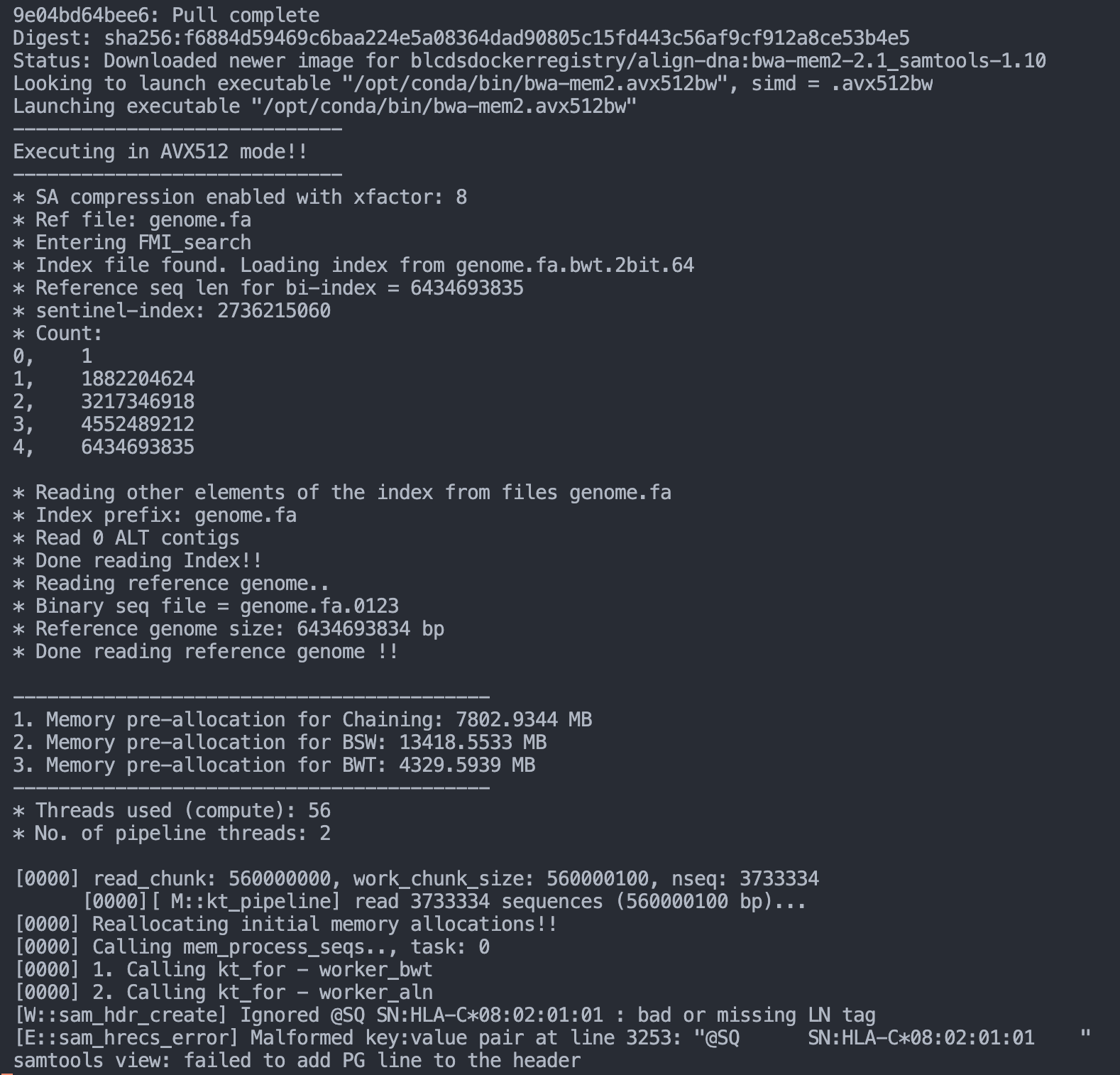 Samtools view error for v7.0.2: Failed to add PG line to header · Issue ...