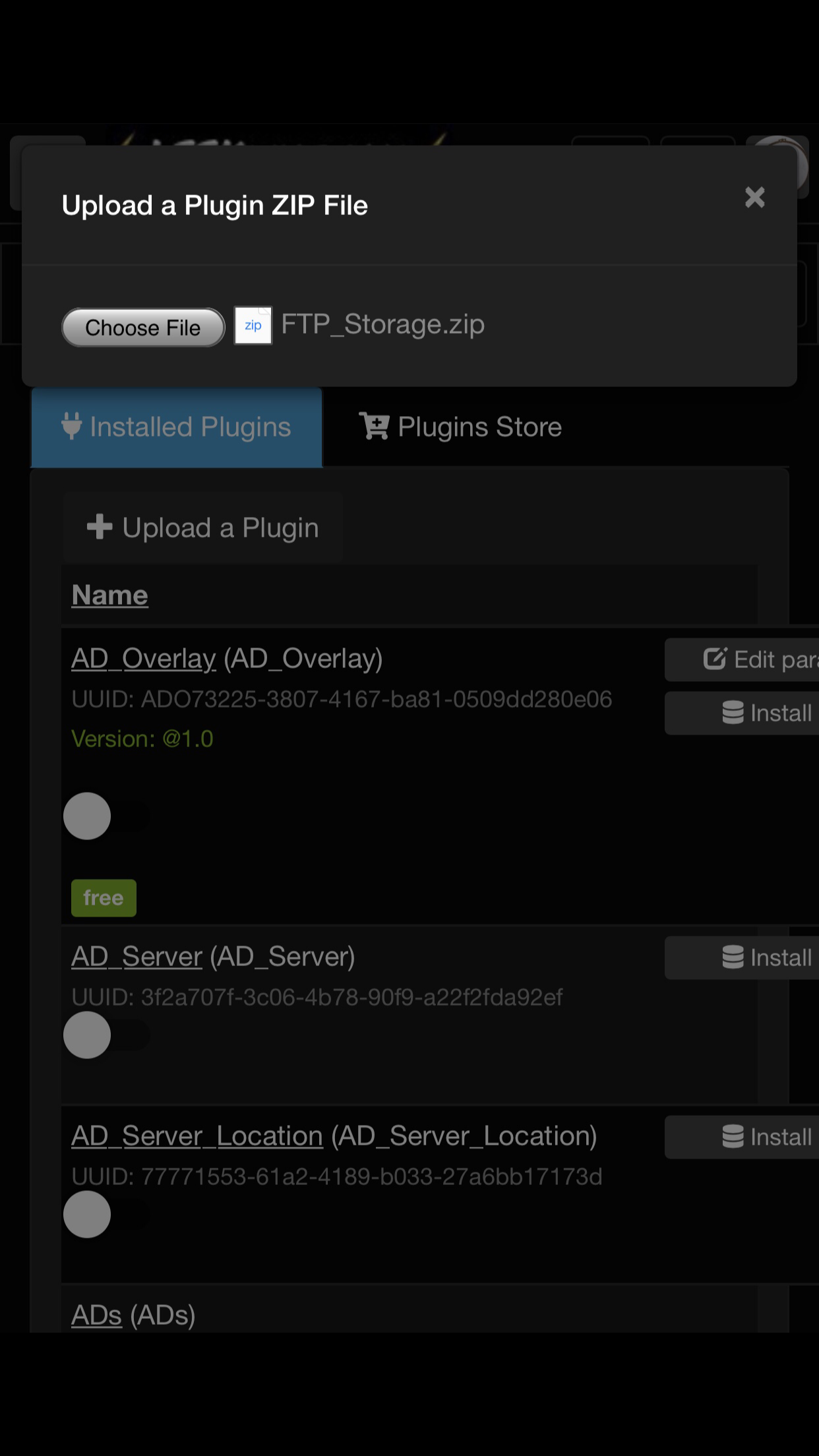 Cannot upload new plugin · Issue #2690 · WWBN/AVideo · GitHub