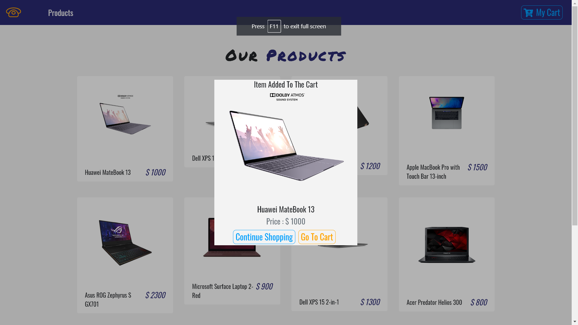 GitHub - AJ0528/Mini-E-Commerce: Mini E-Commerce