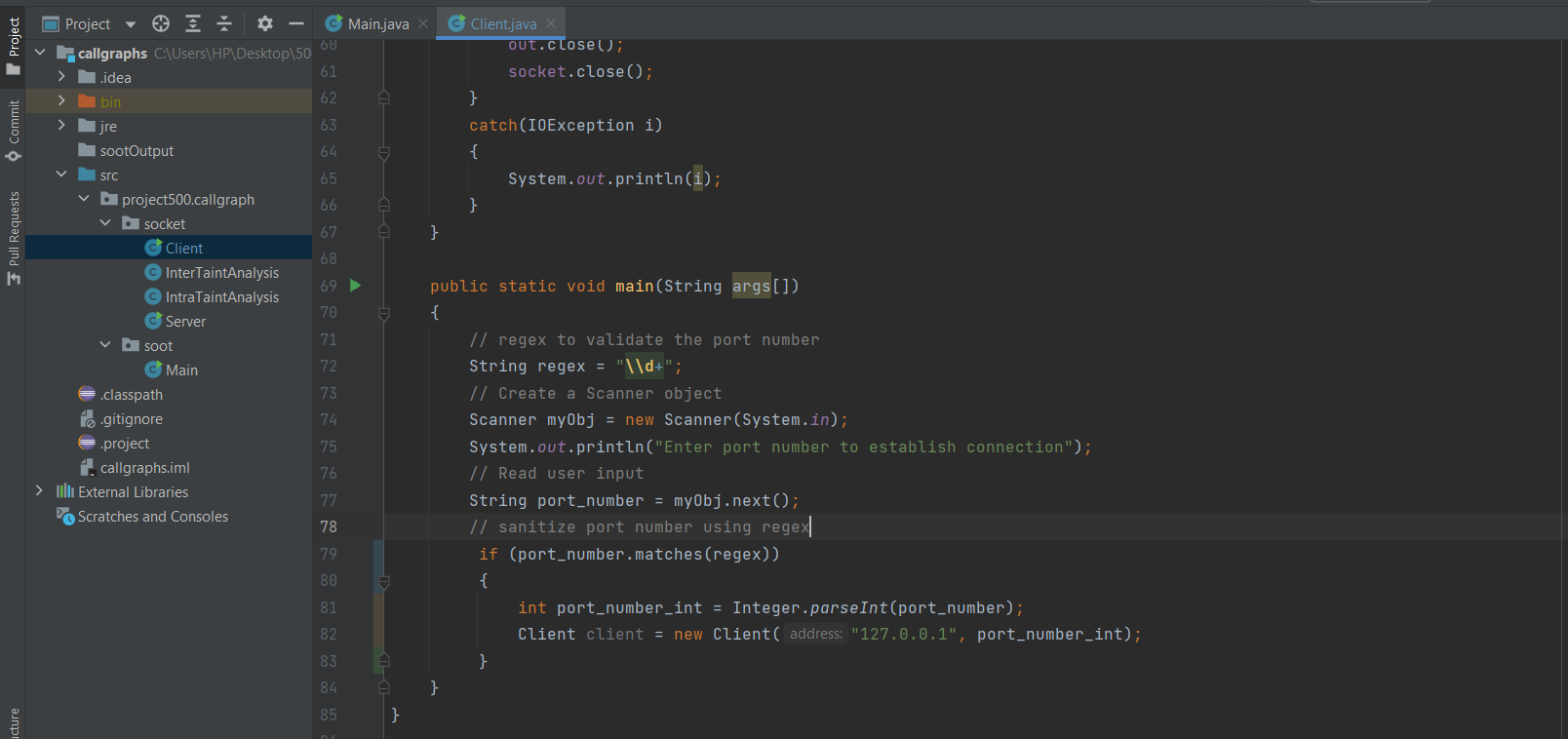 GitHub - pranjal080598/Taint-Analysis-on-Socket-Programming