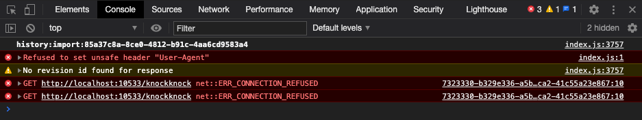 Request that before worked now stuck on sending request · Issue #9388 ...
