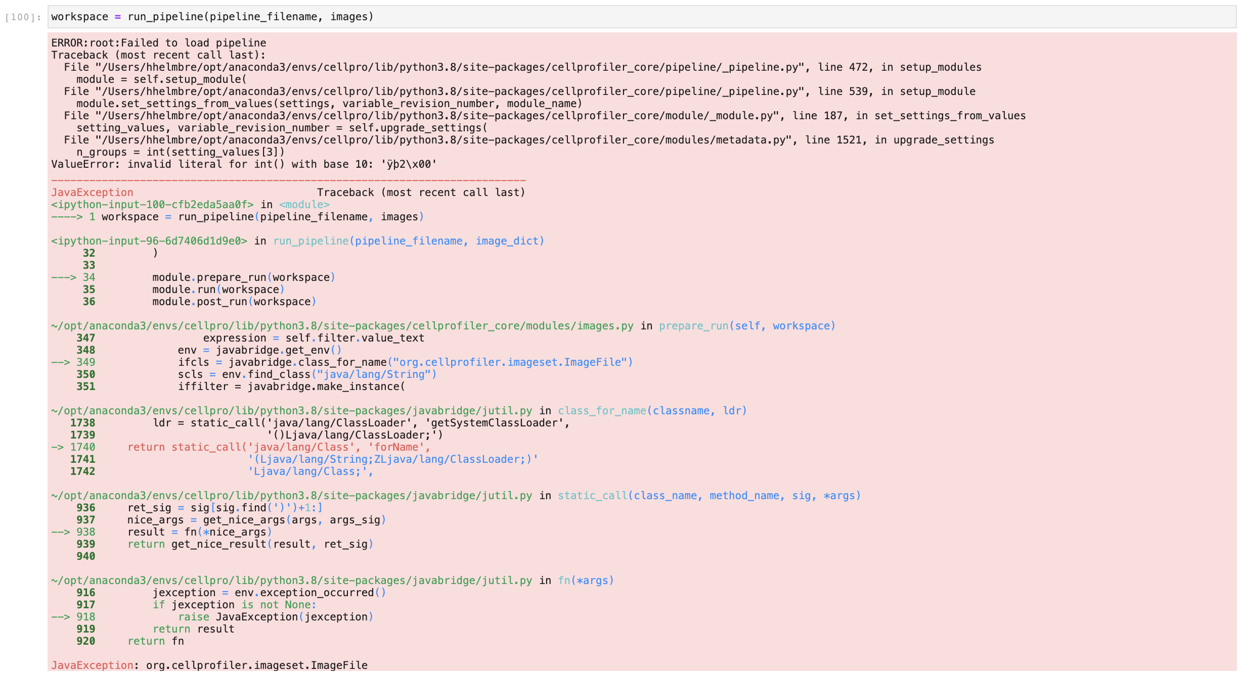 Cell Profiler in Jupyter Notebook · Issue 12 · CellProfiler/core · GitHub