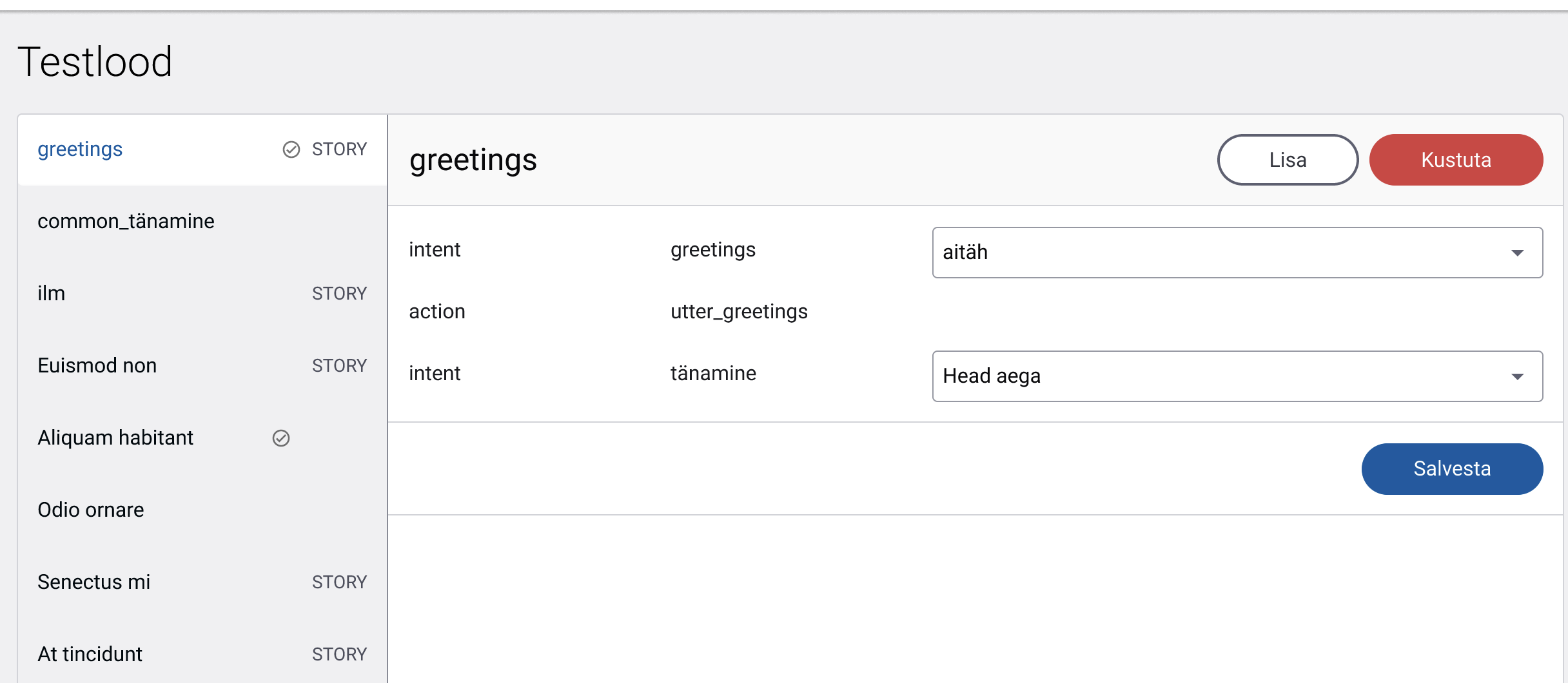 GUI for test stories · Issue #61 · buerokratt/Training-Module · GitHub