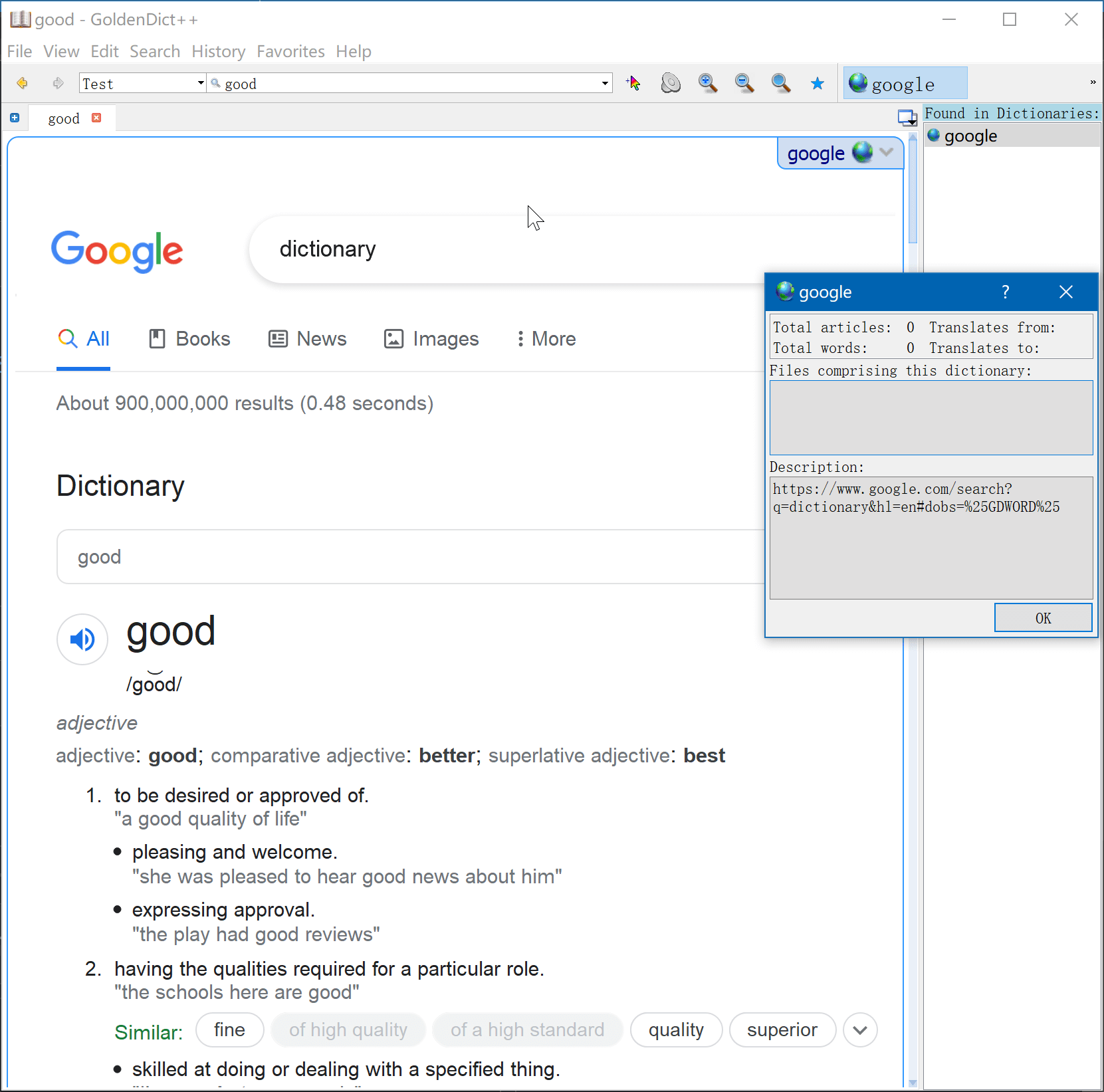 Google dictionary (en-en) (Oxford) does not work with golden dict ...