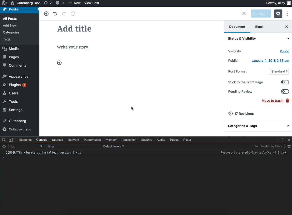 JS Error in Latest Posts block grid view · Issue #4276 · WordPress ...
