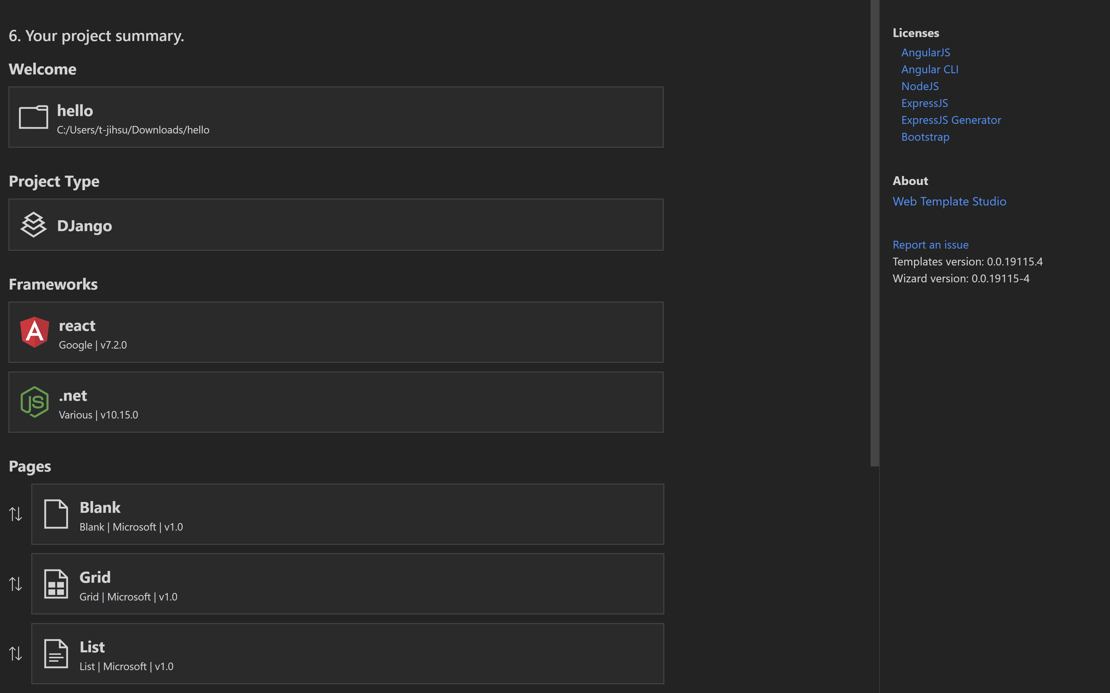 Summary Page Technology names are editable. · Issue #563 · microsoft ...