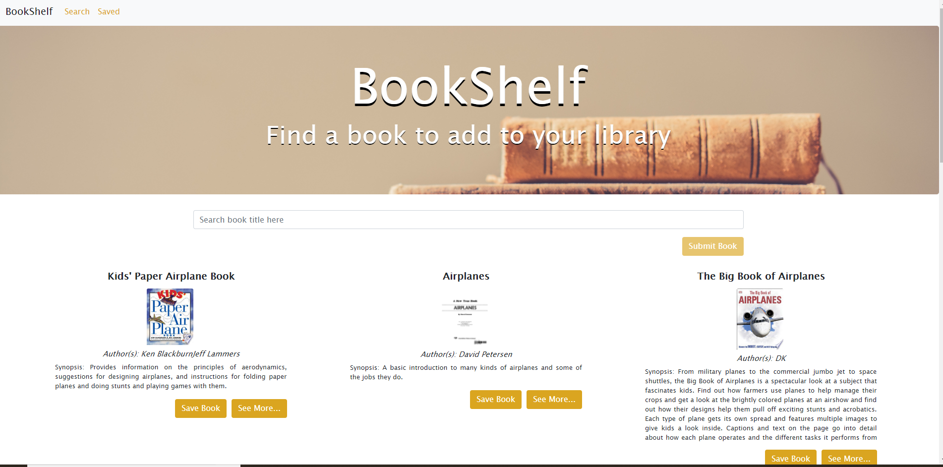 GitHub Mosbycr/bookshelf