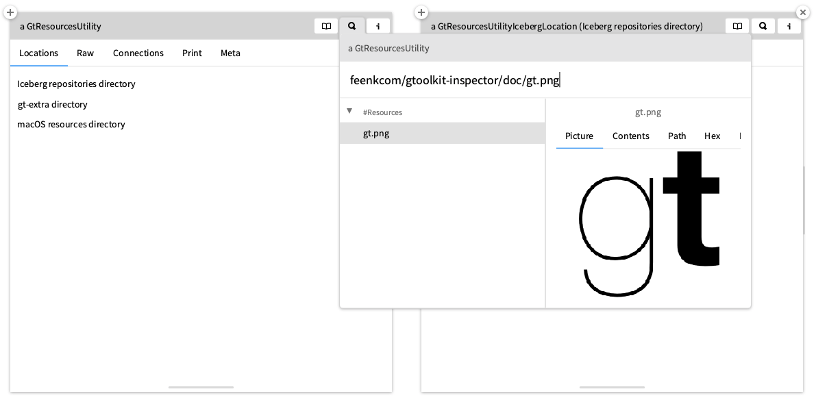 Gt File GtResourcesUtility should expose better where it searches for files ...