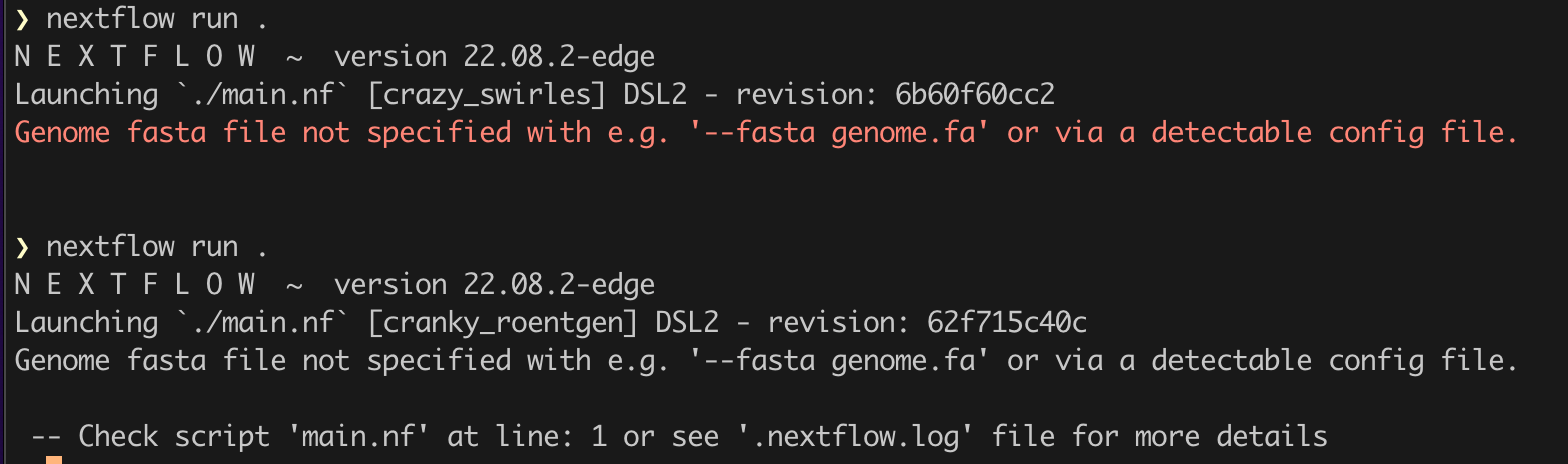 Make exception texts red · Issue #3246 · nextflow-io/nextflow · GitHub